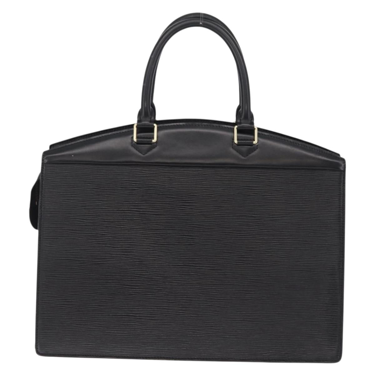 LOUIS VUITTON Epi Riviera Hand Bag Black M48182 LV Auth 207097