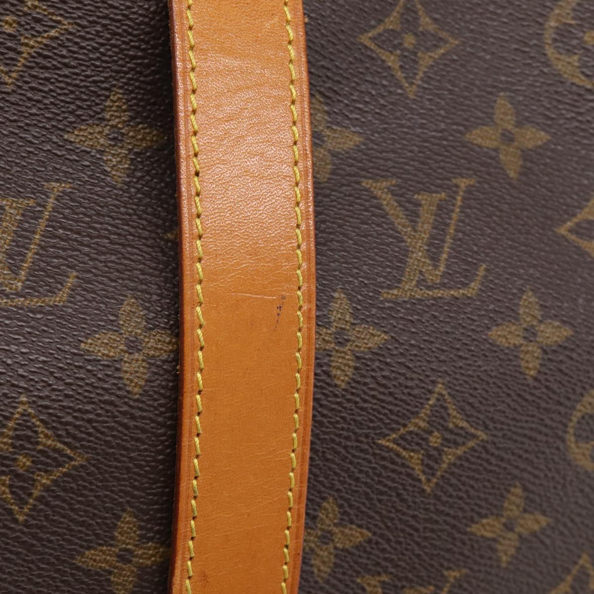 LOUIS VUITTON Monogram Saumur 35 Shoulder Bag M42254 LV Auth 207125V