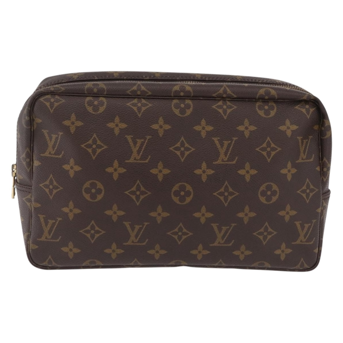 LOUIS VUITTON Monogram Trousse Toilette 28 Clutch Bag M47522 LV Auth 207135