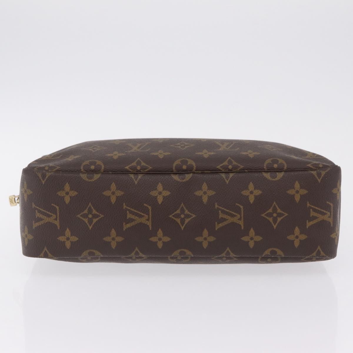 LOUIS VUITTON Monogram Trousse Toilette 28 Clutch Bag M47522 LV Auth 207135