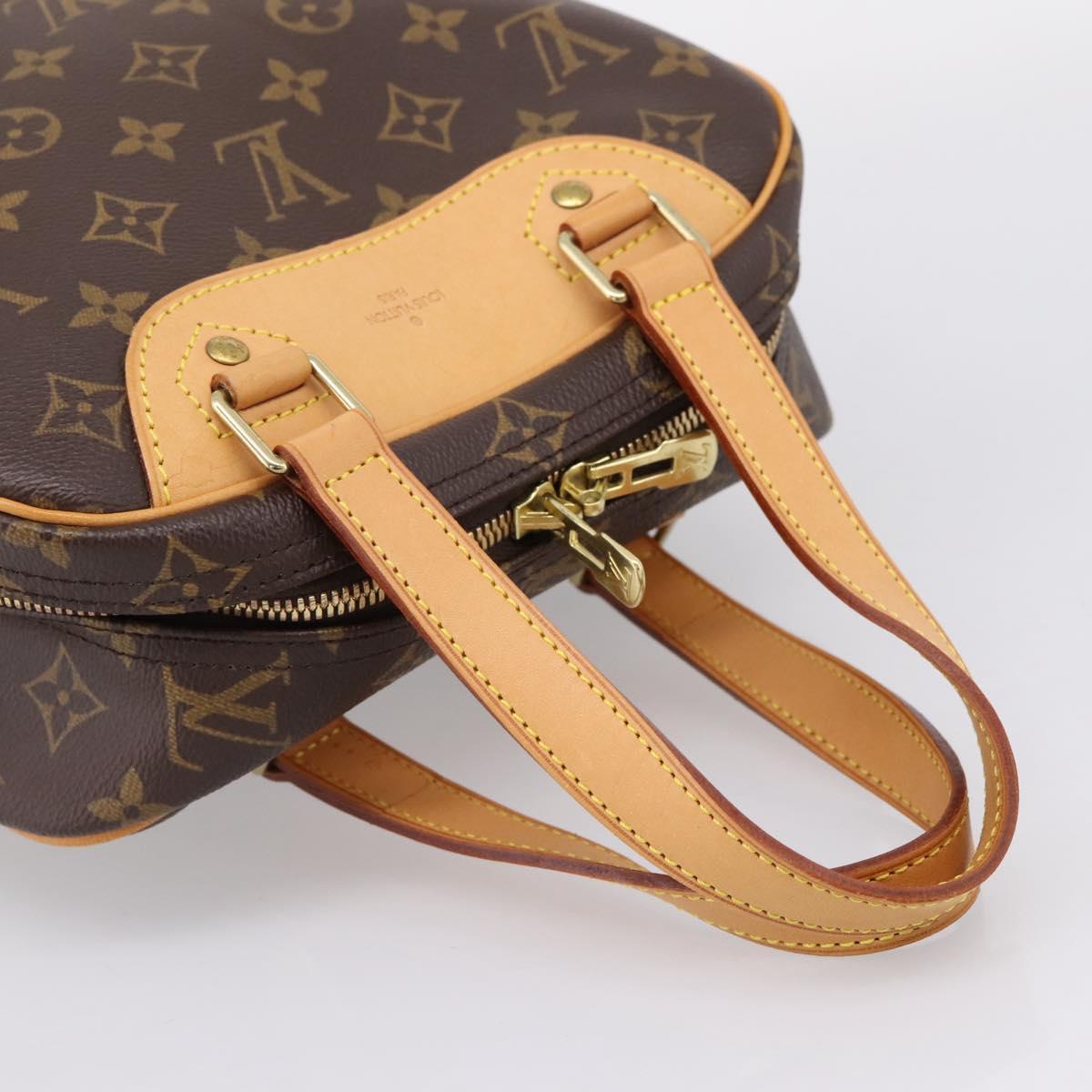 LOUIS VUITTON Monogram Excursion Hand Bag M41450 LV Auth 207136