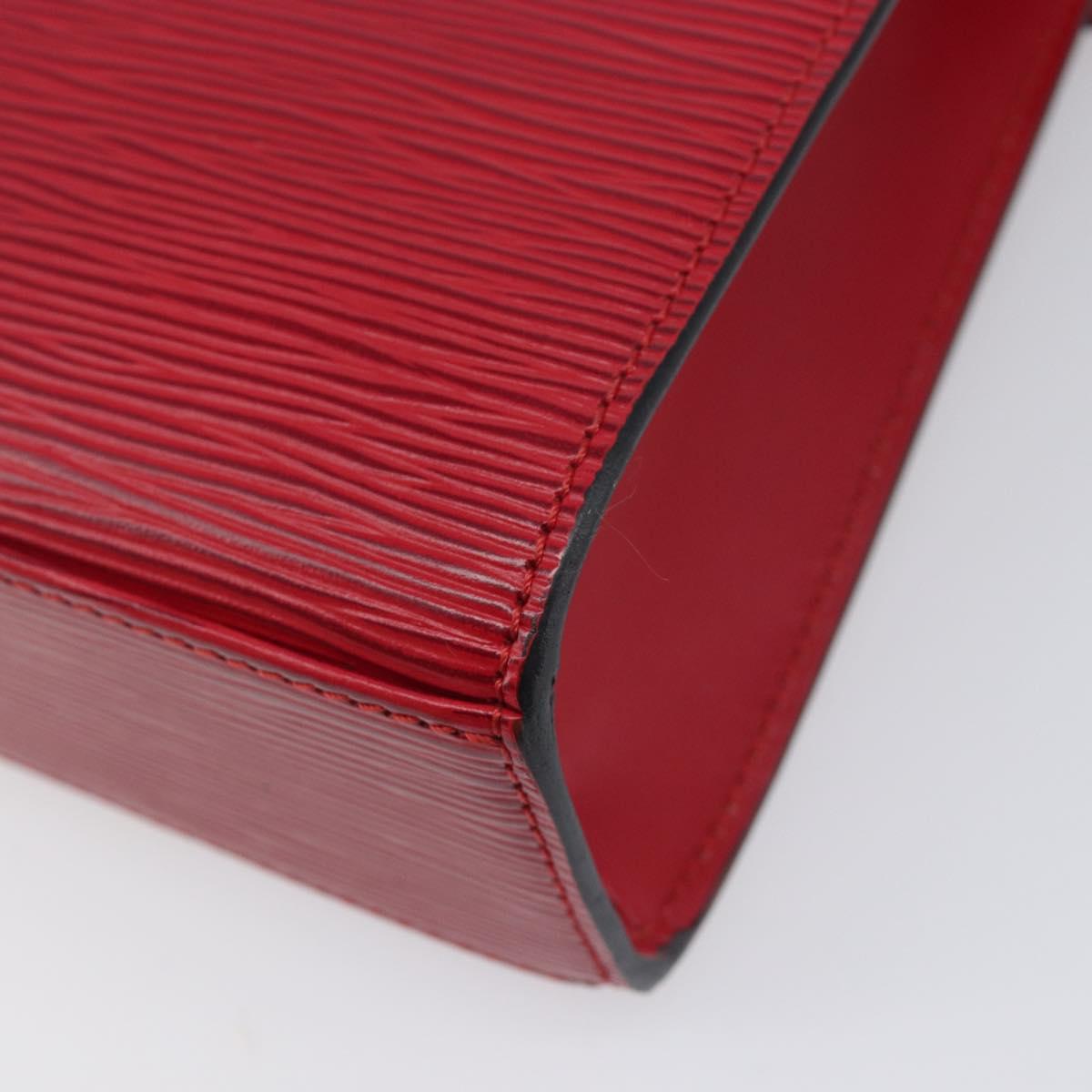 LOUIS VUITTON Epi Malesherbes Hand Bag Red M52377 LV Auth 207203