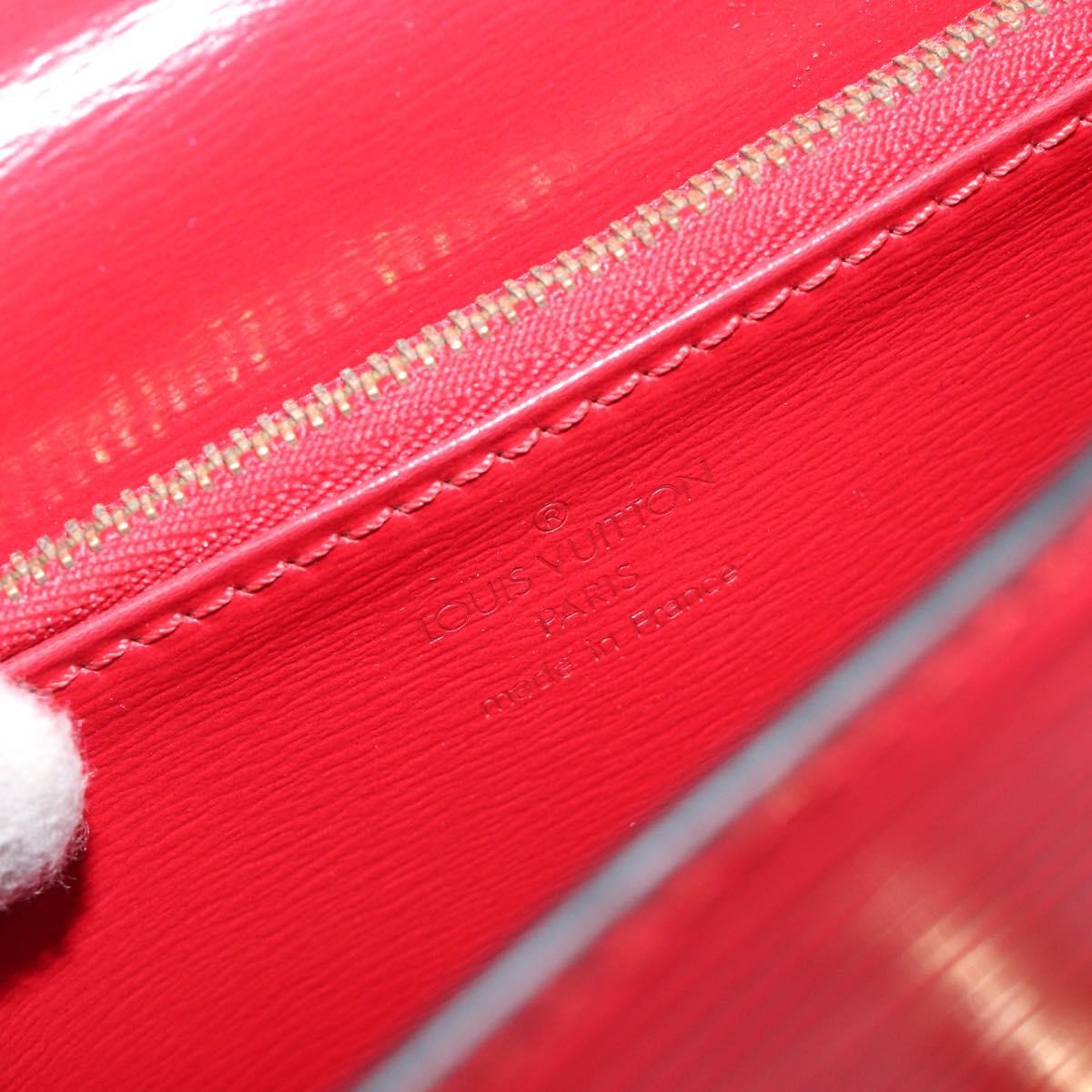 LOUIS VUITTON Epi Malesherbes Hand Bag Red M52377 LV Auth 207203