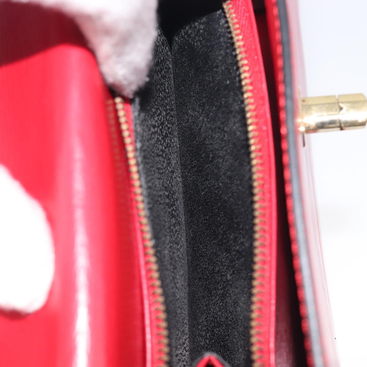 LOUIS VUITTON Epi Malesherbes Hand Bag Red M52377 LV Auth 207203
