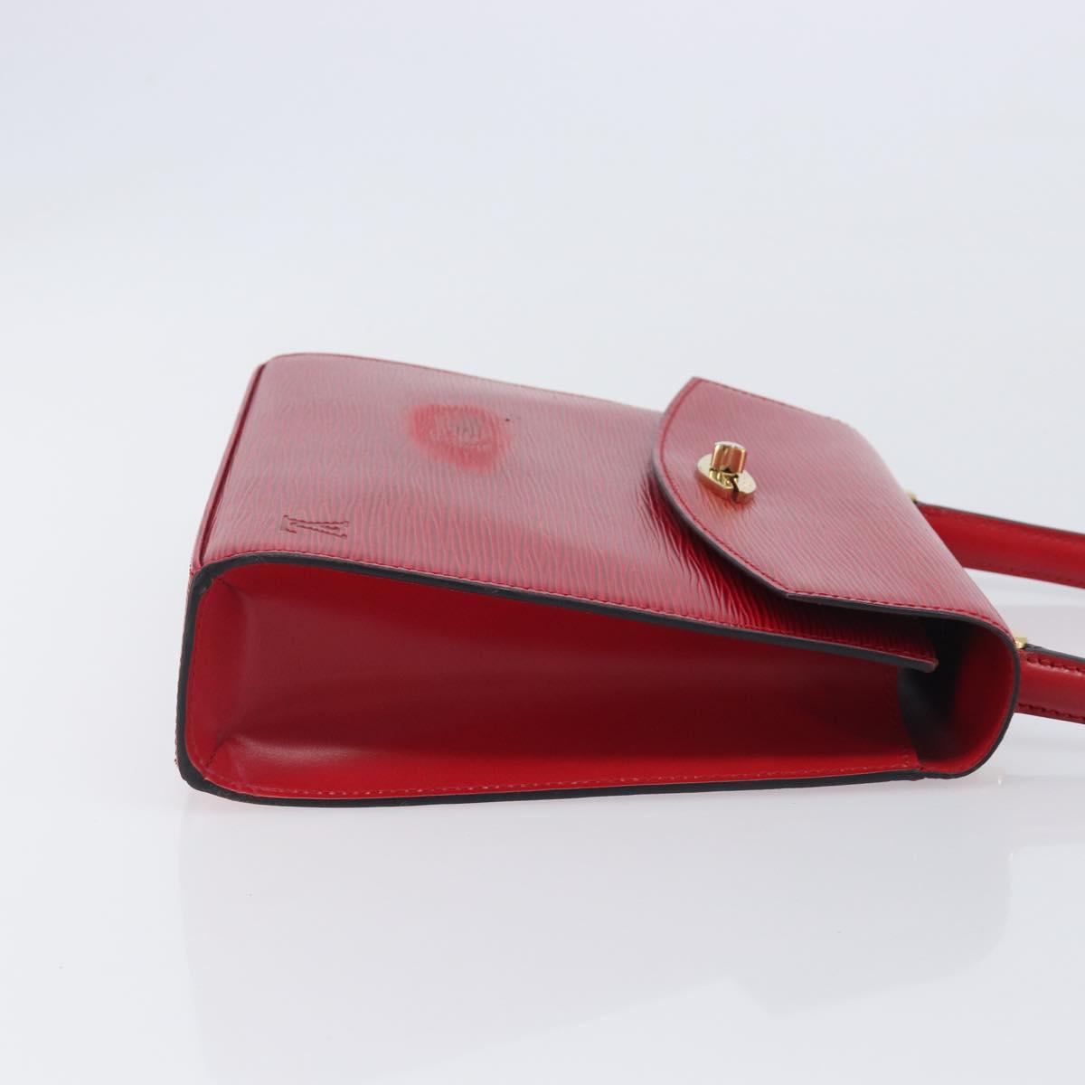 LOUIS VUITTON Epi Malesherbes Hand Bag Red M52377 LV Auth 207203
