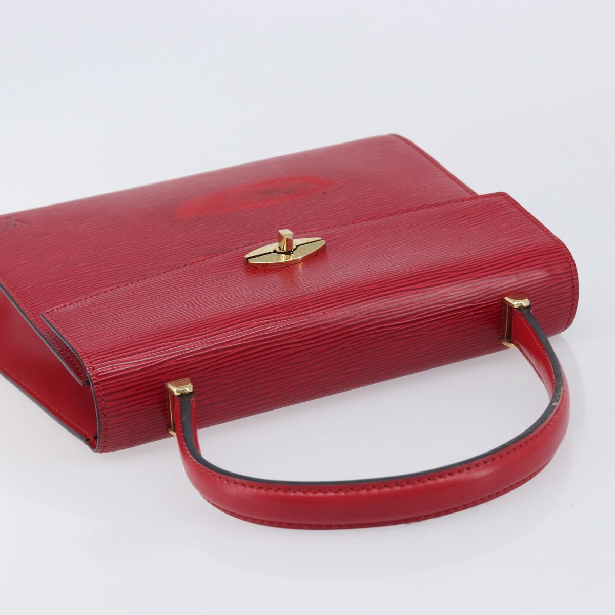 LOUIS VUITTON Epi Malesherbes Hand Bag Red M52377 LV Auth 207203
