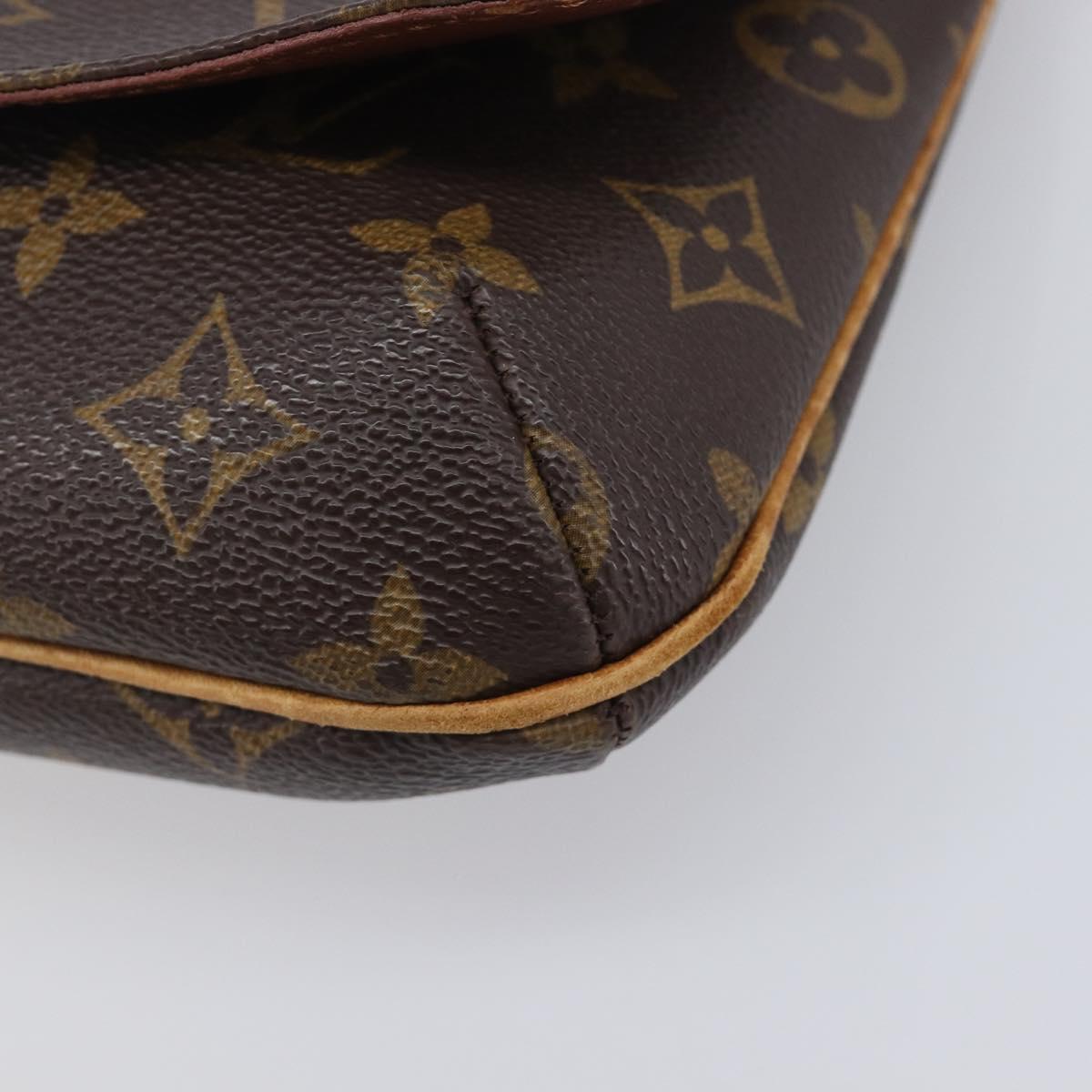 LOUIS VUITTON Monogram Musette Tango Short Strap Shoulder Bag M51257 Auth 207216
