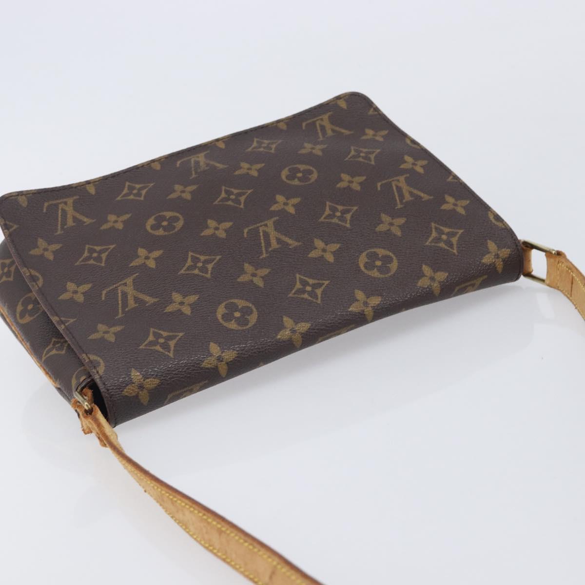 LOUIS VUITTON Monogram Musette Tango Short Strap Shoulder Bag M51257 Auth 207216