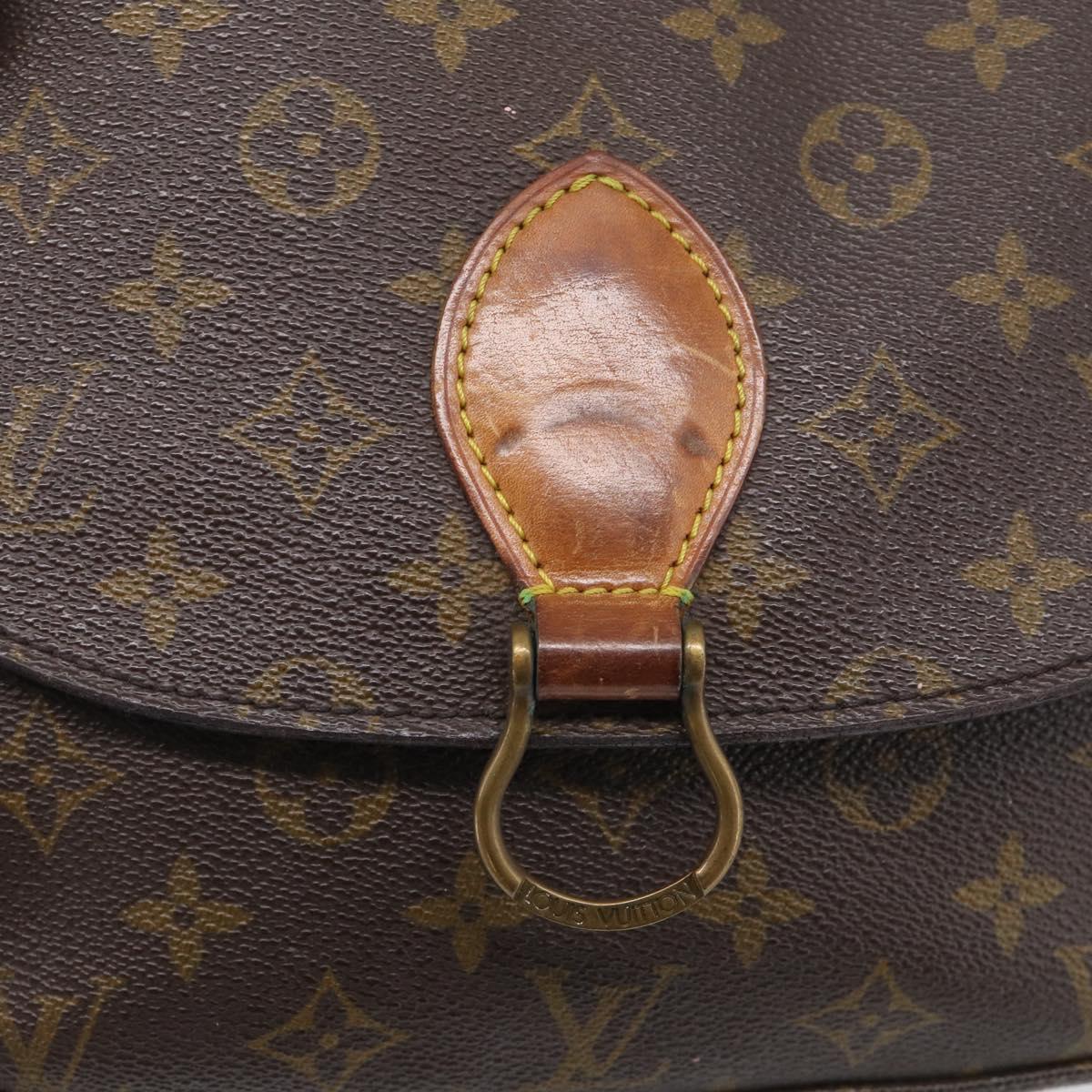 LOUIS VUITTON Monogram Saint Cloud GM Shoulder Bag M51242 LV Auth 207218