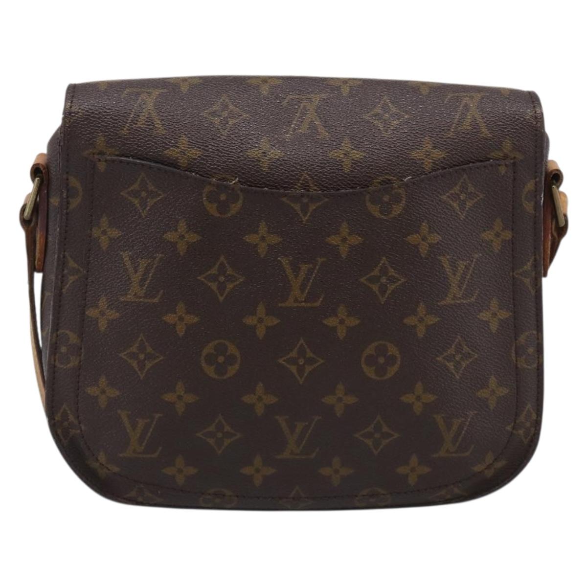 LOUIS VUITTON Monogram Saint Cloud GM Shoulder Bag M51242 LV Auth 207218