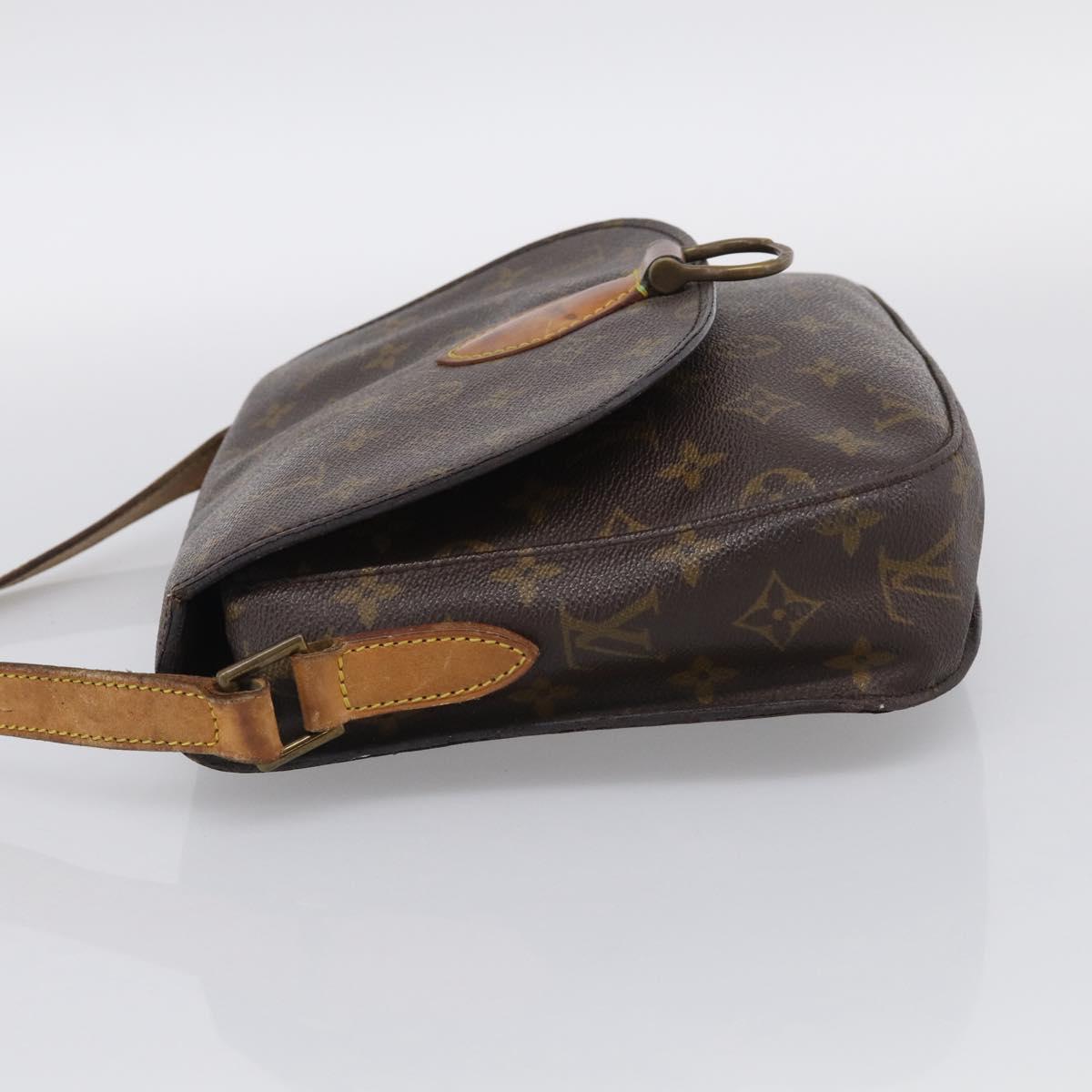 LOUIS VUITTON Monogram Saint Cloud GM Shoulder Bag M51242 LV Auth 207218