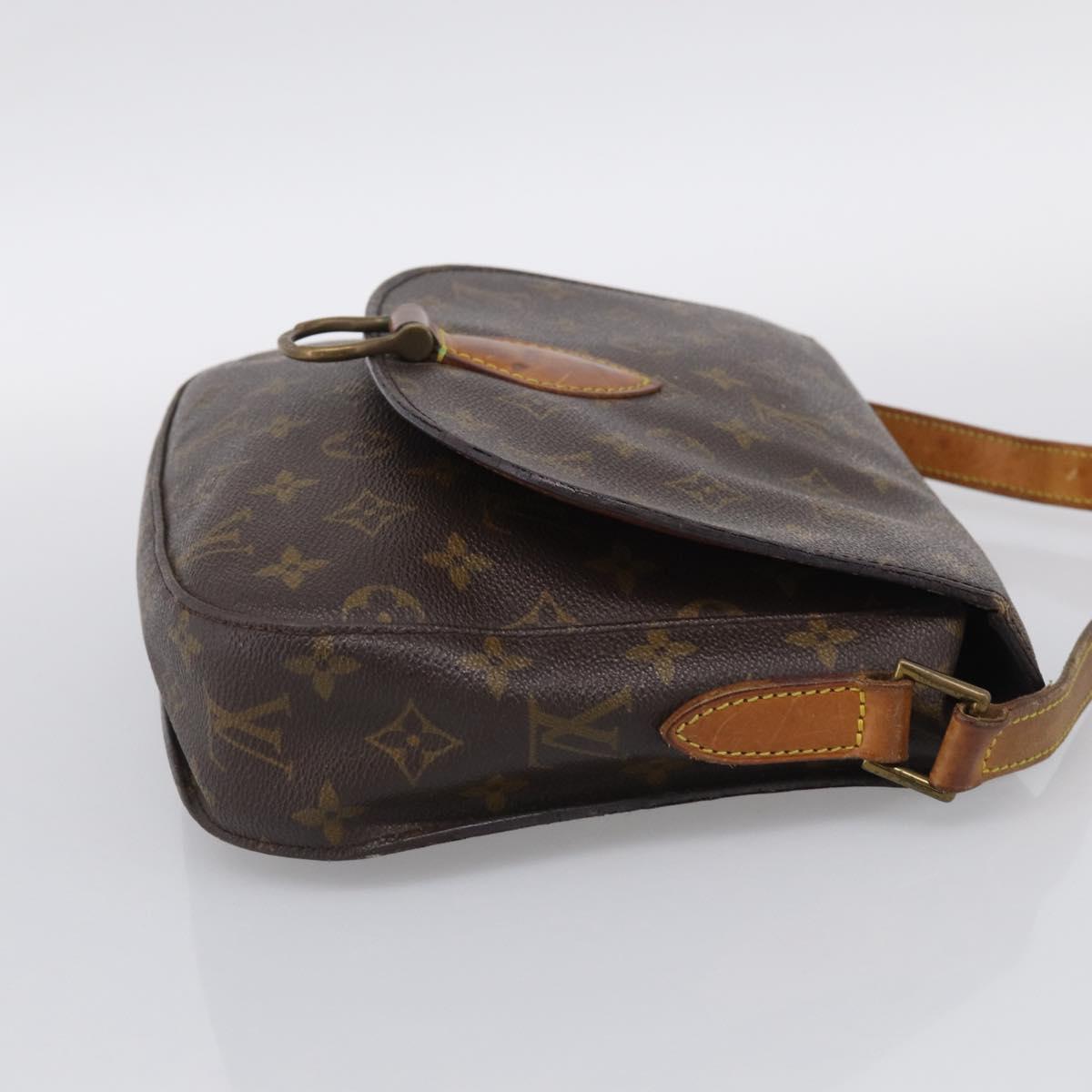 LOUIS VUITTON Monogram Saint Cloud GM Shoulder Bag M51242 LV Auth 207218