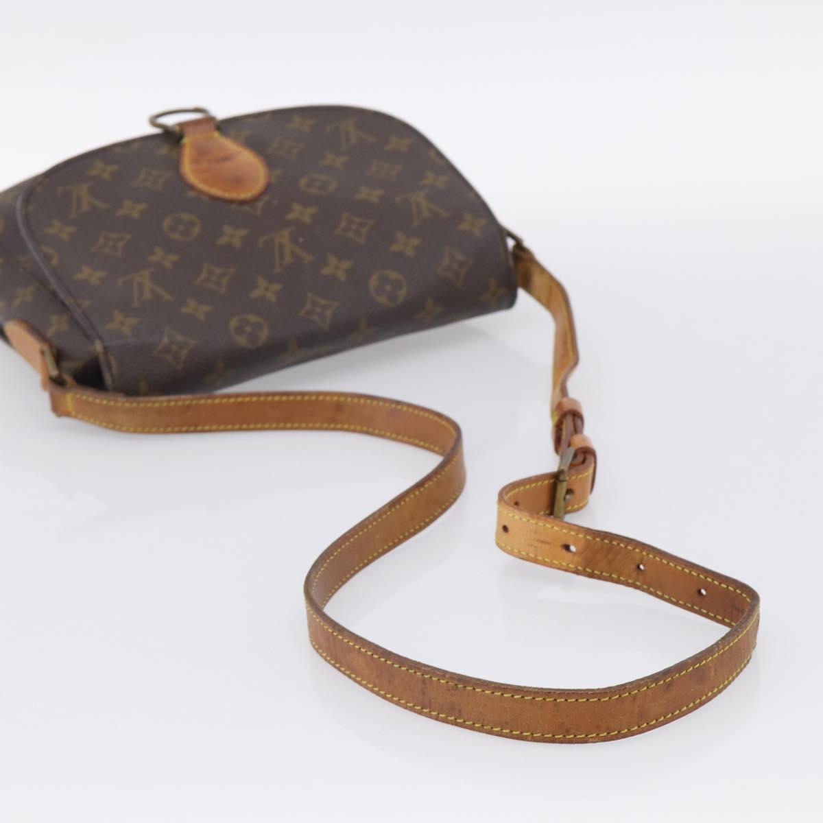 LOUIS VUITTON Monogram Saint Cloud GM Shoulder Bag M51242 LV Auth 207218