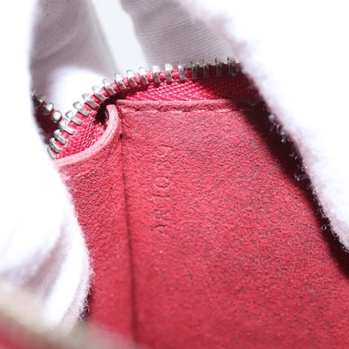 LOUIS VUITTON Epi Pochette Accessoires Accessory Wine Red M5298M Auth 207241A