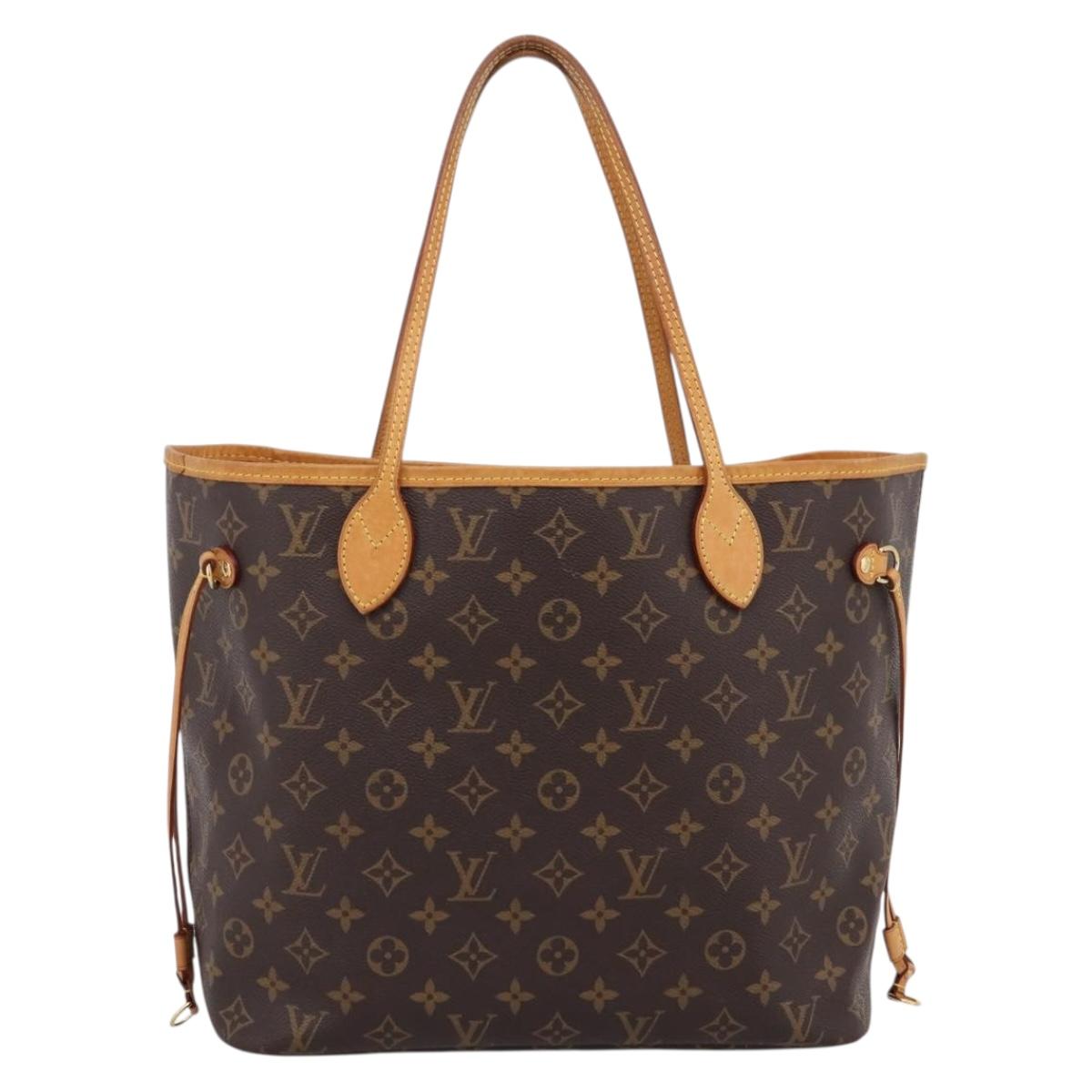LOUIS VUITTON Monogram Neverfull MM Tote Bag M40156 LV Auth 207259V