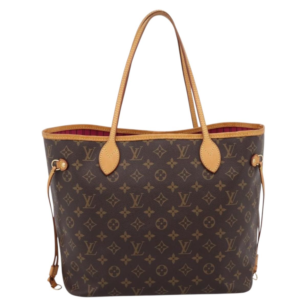 LOUIS VUITTON Monogram Neverfull MM Tote Bag M40156 LV Auth 207259V