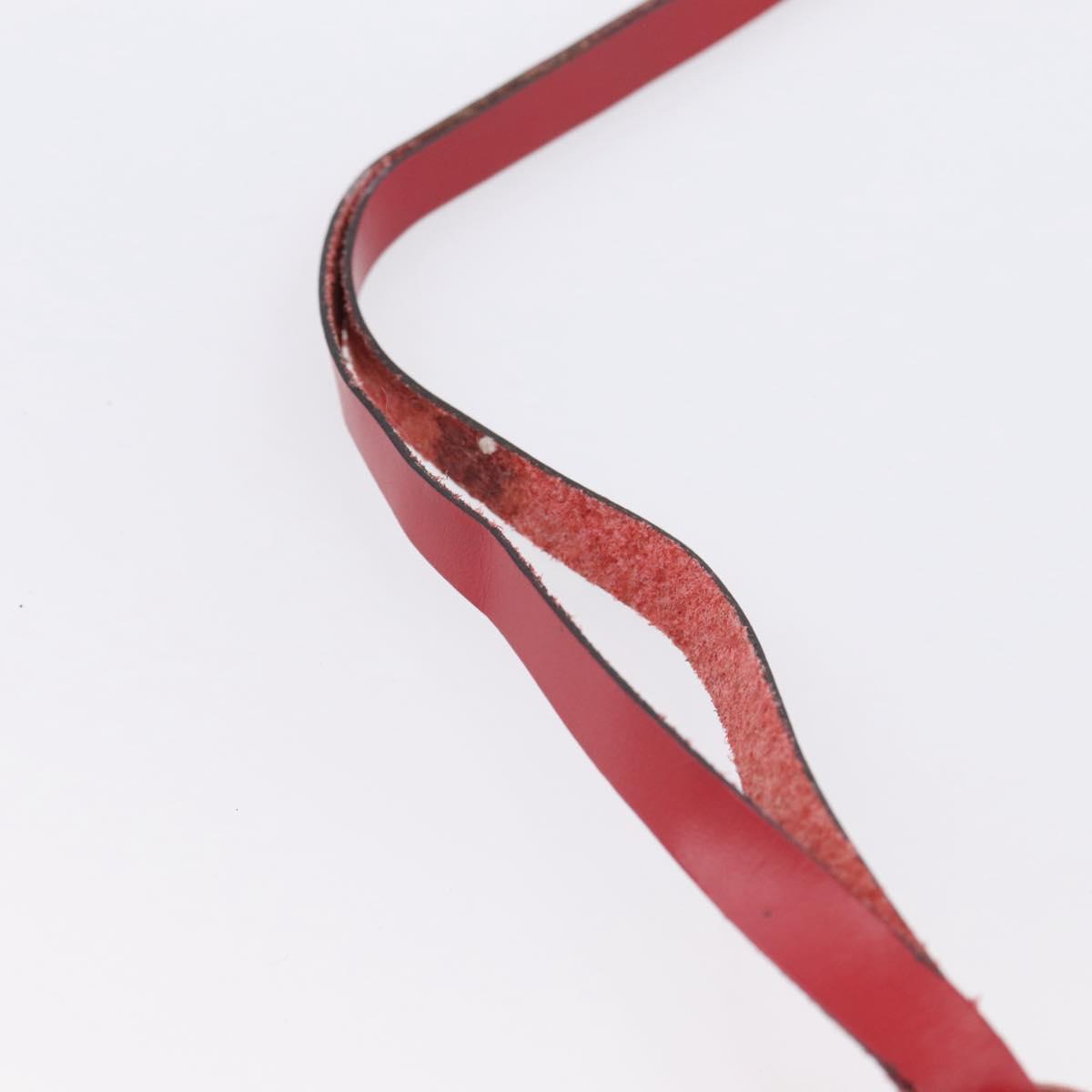 LOUIS VUITTON Epi Pochette Accessoires Accessory Pouch Red M52987 LV Auth 207264