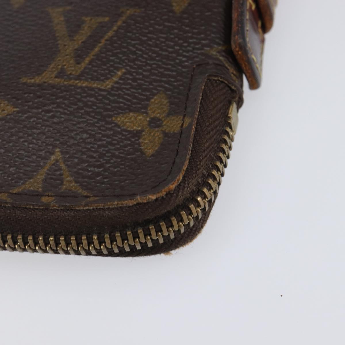 LOUIS VUITTON Monogram Organizer De Voyage Travel Case M60119 LV Auth 207265