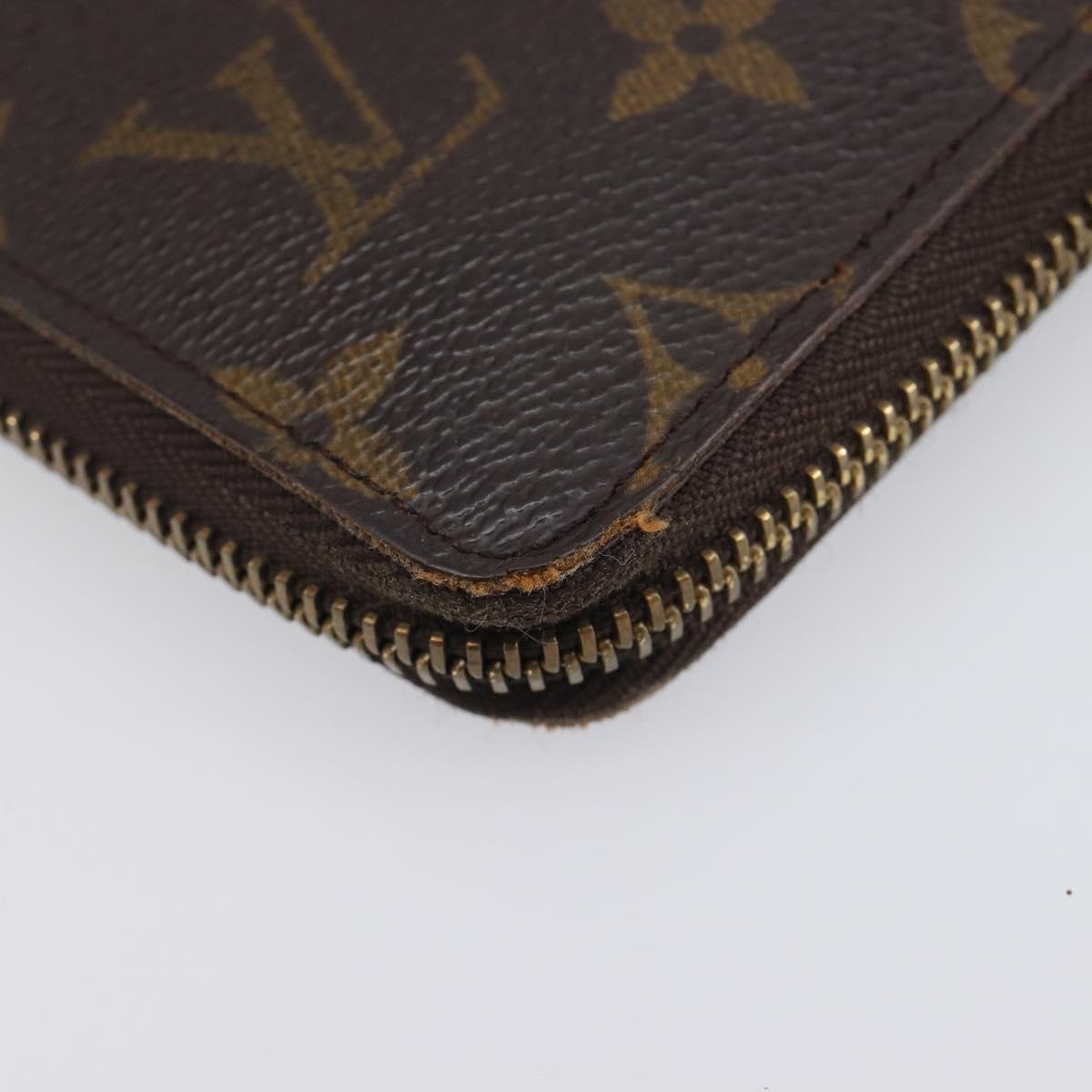 LOUIS VUITTON Monogram Organizer De Voyage Travel Case M60119 LV Auth 207265