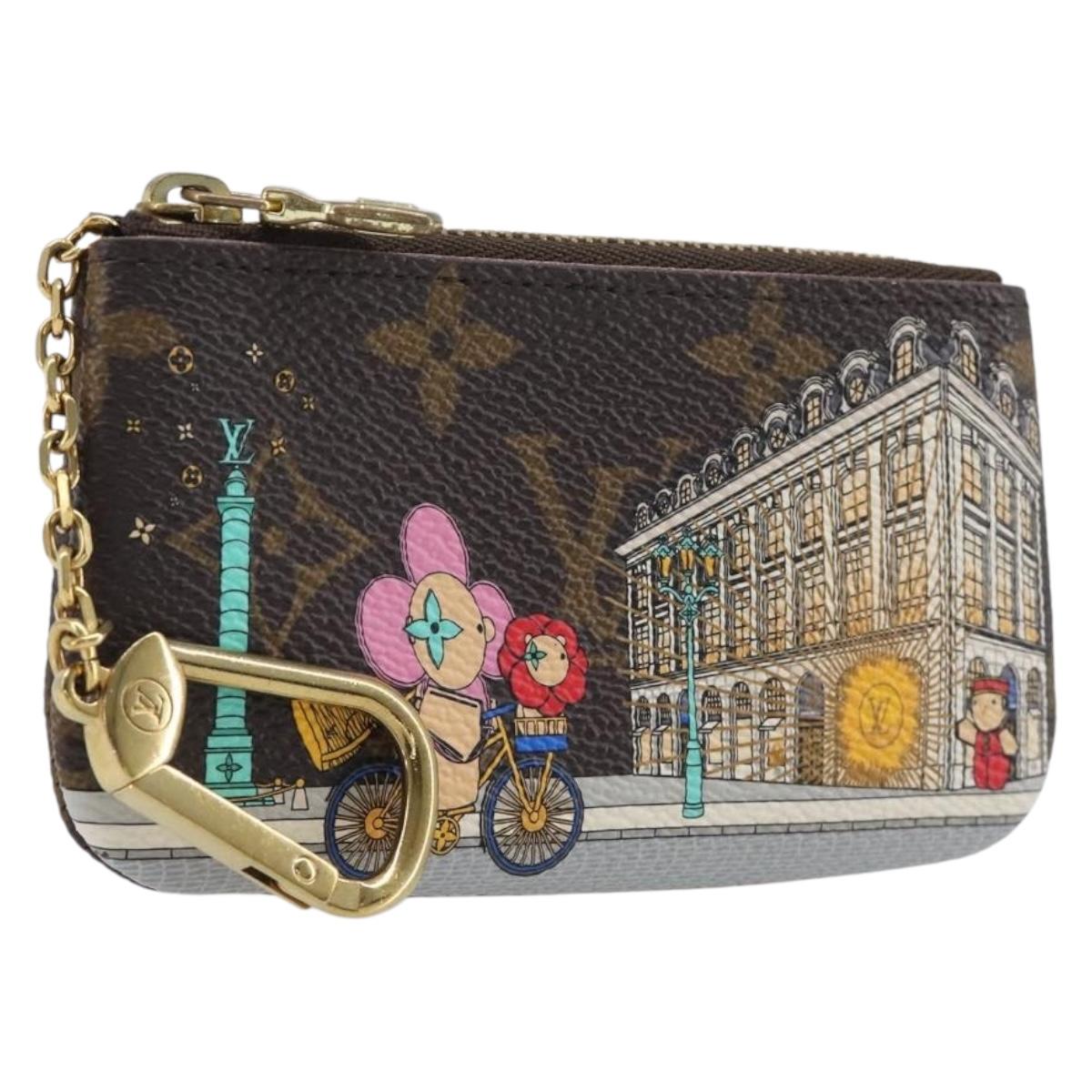 LOUIS VUITTON Monogram Vivienne Pochette Cles Coin Purse M81639 LV Auth 207277M