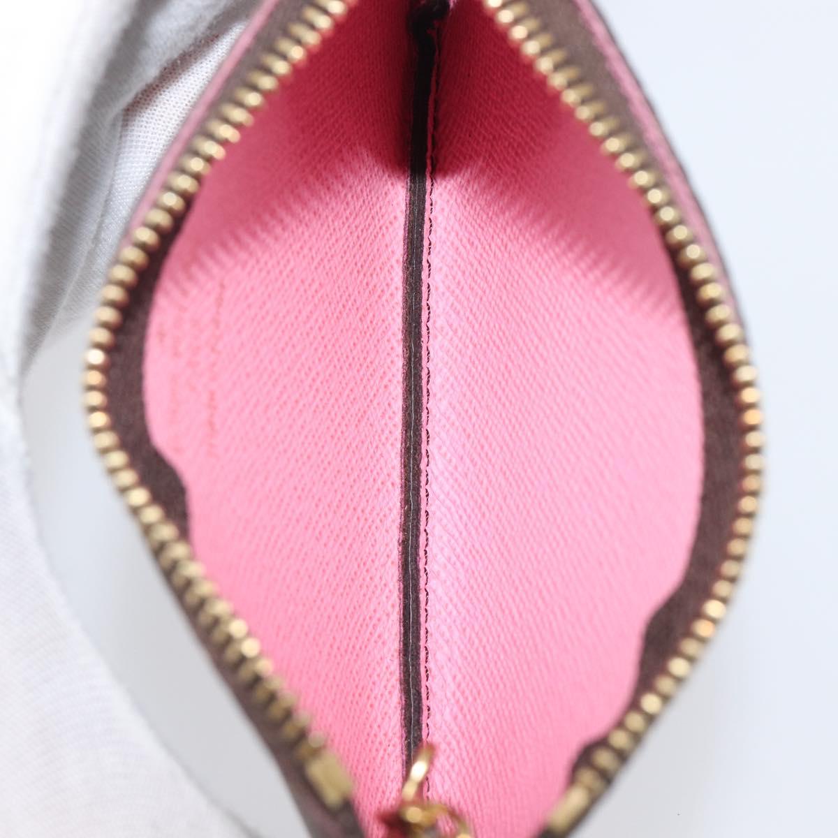 LOUIS VUITTON Monogram Vivienne Pochette Cles Coin Purse M81639 LV Auth 207277M