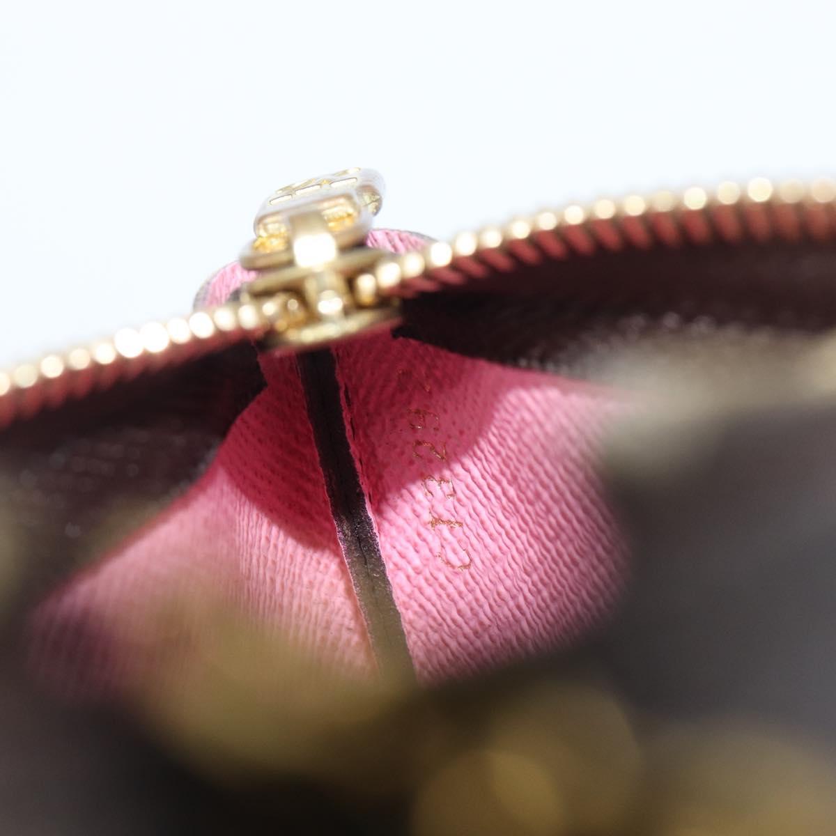 LOUIS VUITTON Monogram Vivienne Pochette Cles Coin Purse M81639 LV Auth 207277M