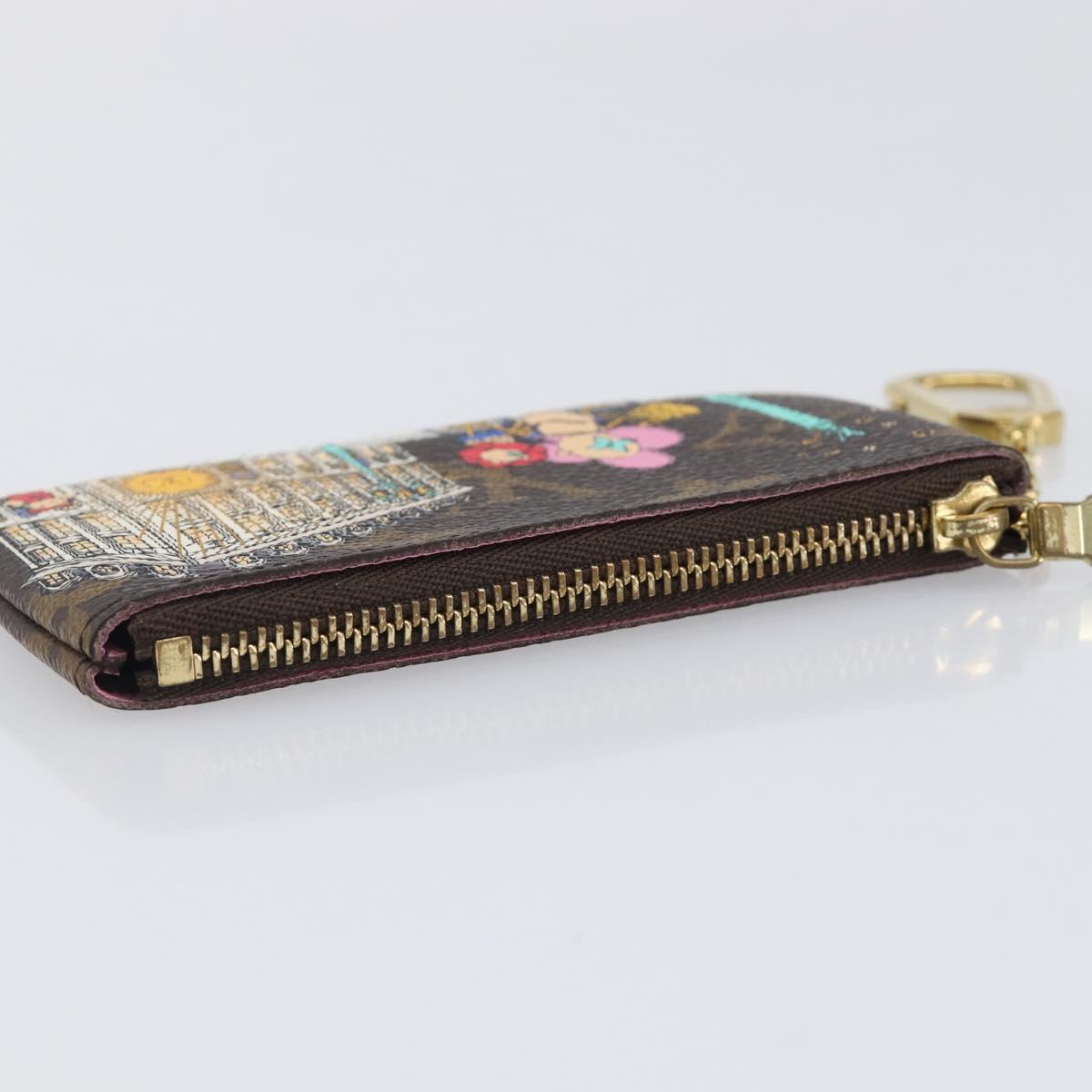 LOUIS VUITTON Monogram Vivienne Pochette Cles Coin Purse M81639 LV Auth 207277M