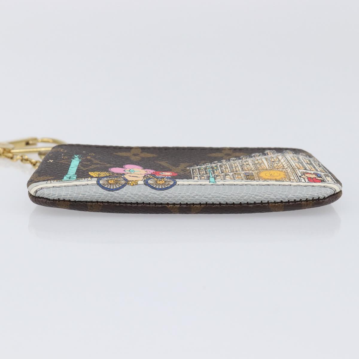 LOUIS VUITTON Monogram Vivienne Pochette Cles Coin Purse M81639 LV Auth 207277M