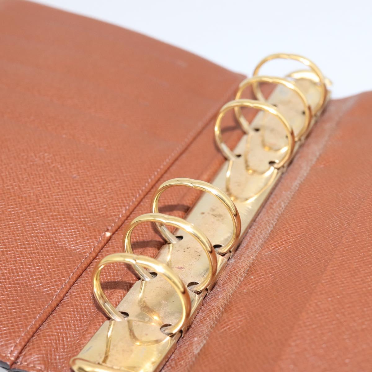 LOUIS VUITTON Monogram Agenda MM Day Planner Cover R20105 LV Auth 207278