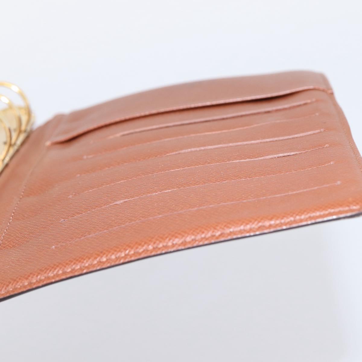 LOUIS VUITTON Monogram Agenda MM Day Planner Cover R20105 LV Auth 207278