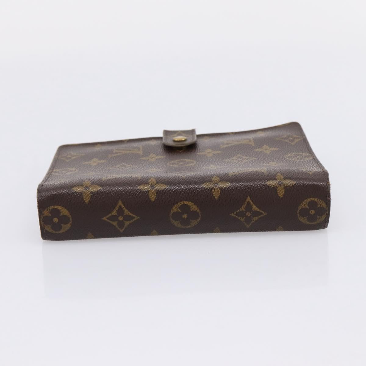 LOUIS VUITTON Monogram Agenda MM Day Planner Cover R20105 LV Auth 207278
