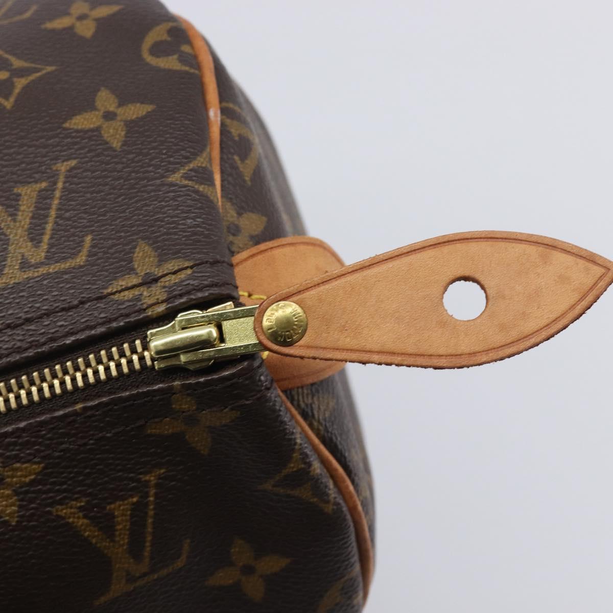 LOUIS VUITTON Monogram Speedy 40 Hand Bag M41522 LV Auth 207318V