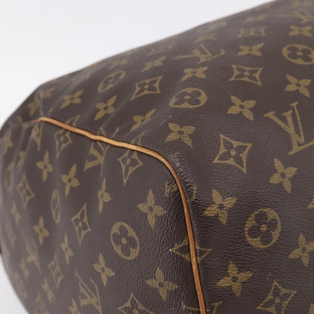 LOUIS VUITTON Monogram Keepall 55 Boston Bag USA limited M41424 LV Auth 207321