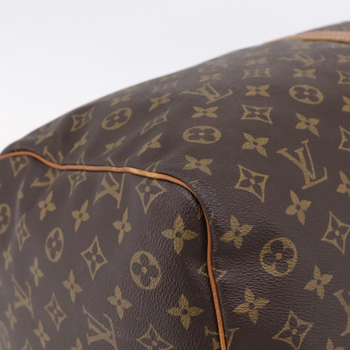 LOUIS VUITTON Monogram Keepall 55 Boston Bag USA limited M41424 LV Auth 207321