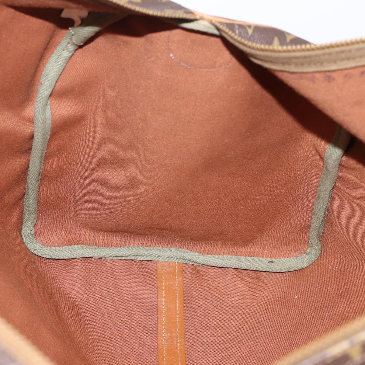 LOUIS VUITTON Monogram Keepall 55 Boston Bag USA limited M41424 LV Auth 207321