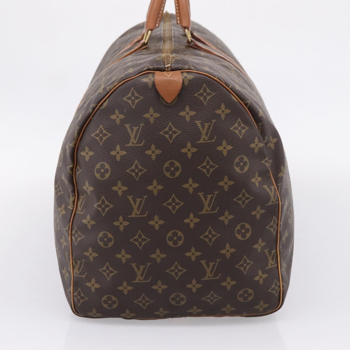 LOUIS VUITTON Monogram Keepall 55 Boston Bag USA limited M41424 LV Auth 207321
