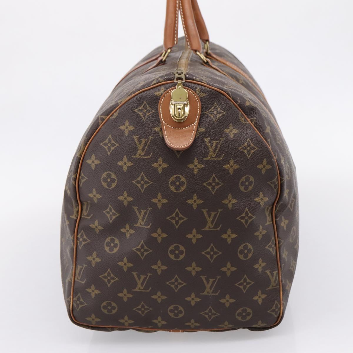 LOUIS VUITTON Monogram Keepall 55 Boston Bag USA limited M41424 LV Auth 207321