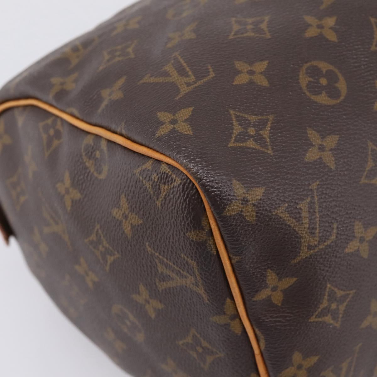 LOUIS VUITTON Monogram Speedy 30 Hand Bag M41526 LV Auth 207346V