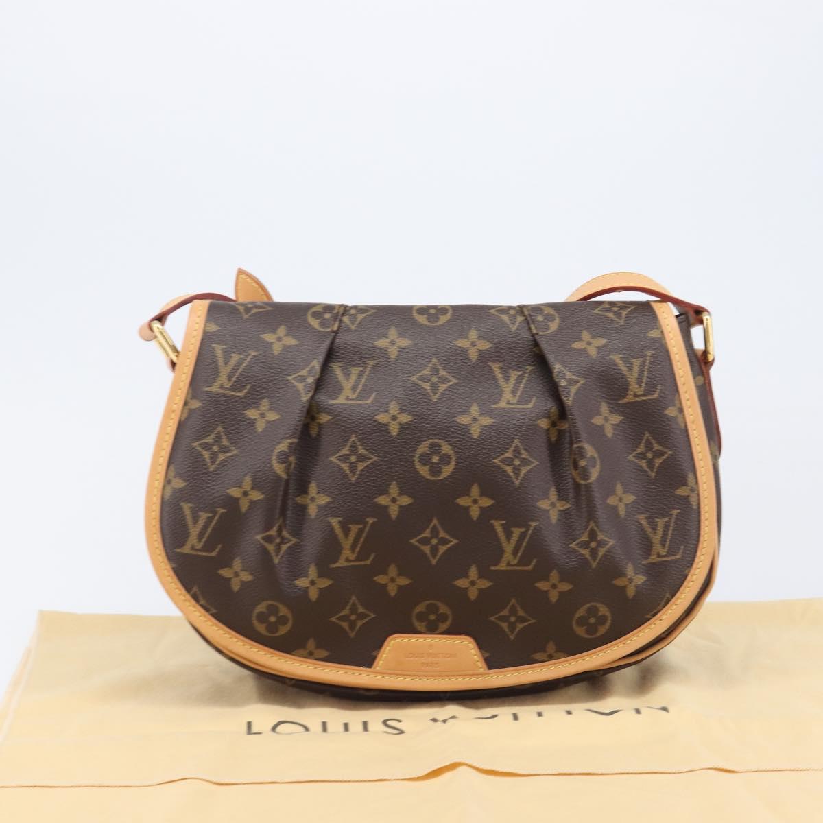 LOUIS VUITTON Monogram Menilmontant PM Shoulder Bag M40474 LV Auth 207347SAV