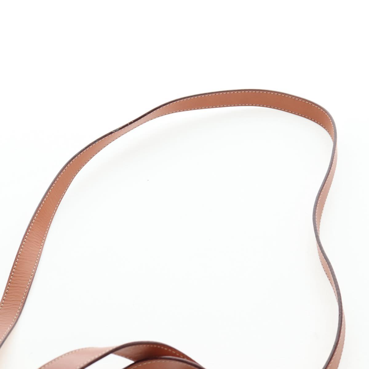 CELINE Macadam Hand Bag PVC 2way Brown Gold Tone Auth 207348V