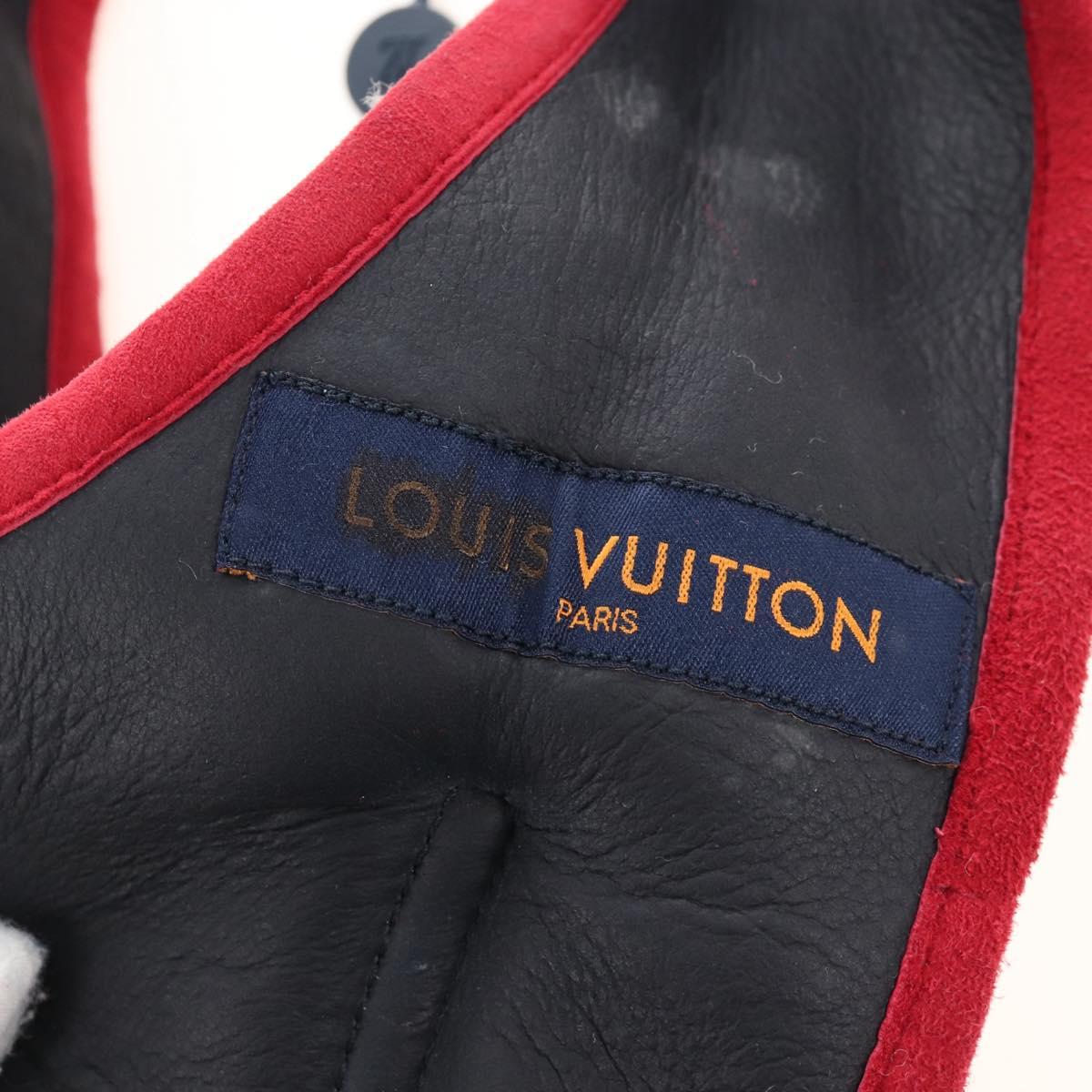 LOUIS VUITTON Best Jacket Wool S Beige LV Auth 207388M