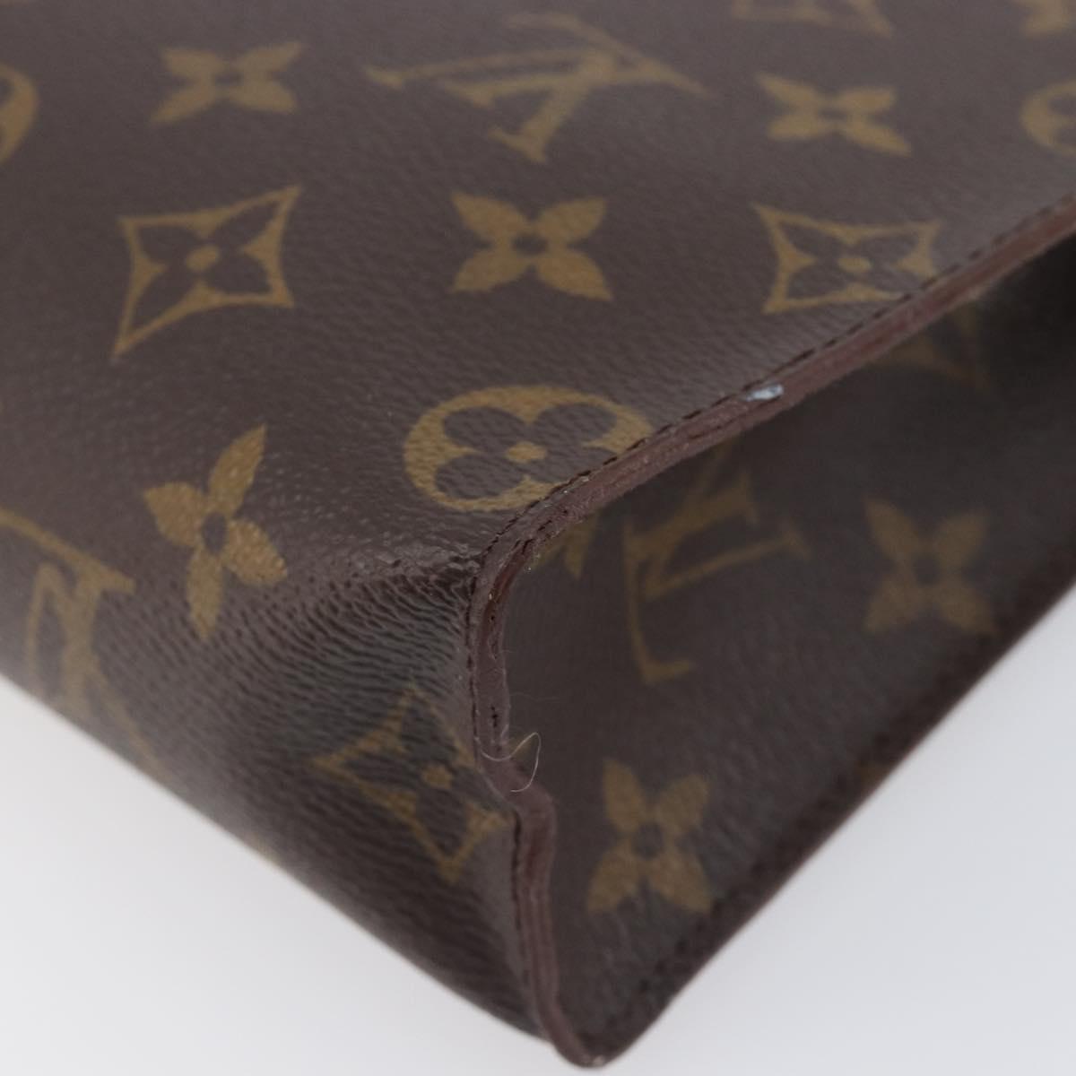 LOUIS VUITTON Monogram Poche Toilette 26 Pouch M47542 LV Auth 207402A