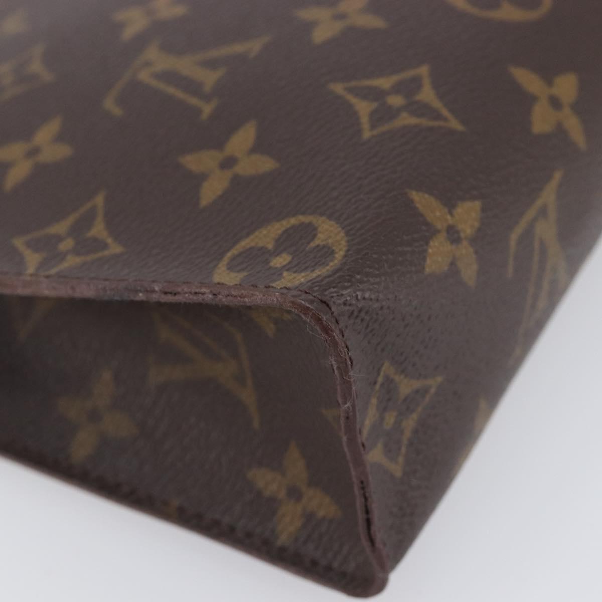 LOUIS VUITTON Monogram Poche Toilette 26 Pouch M47542 LV Auth 207402A