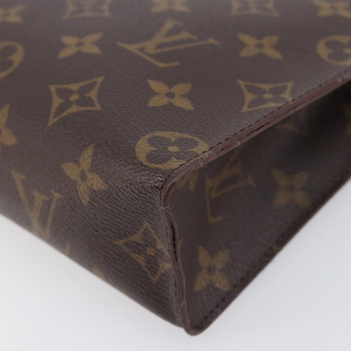 LOUIS VUITTON Monogram Poche Toilette 26 Pouch M47542 LV Auth 207402A