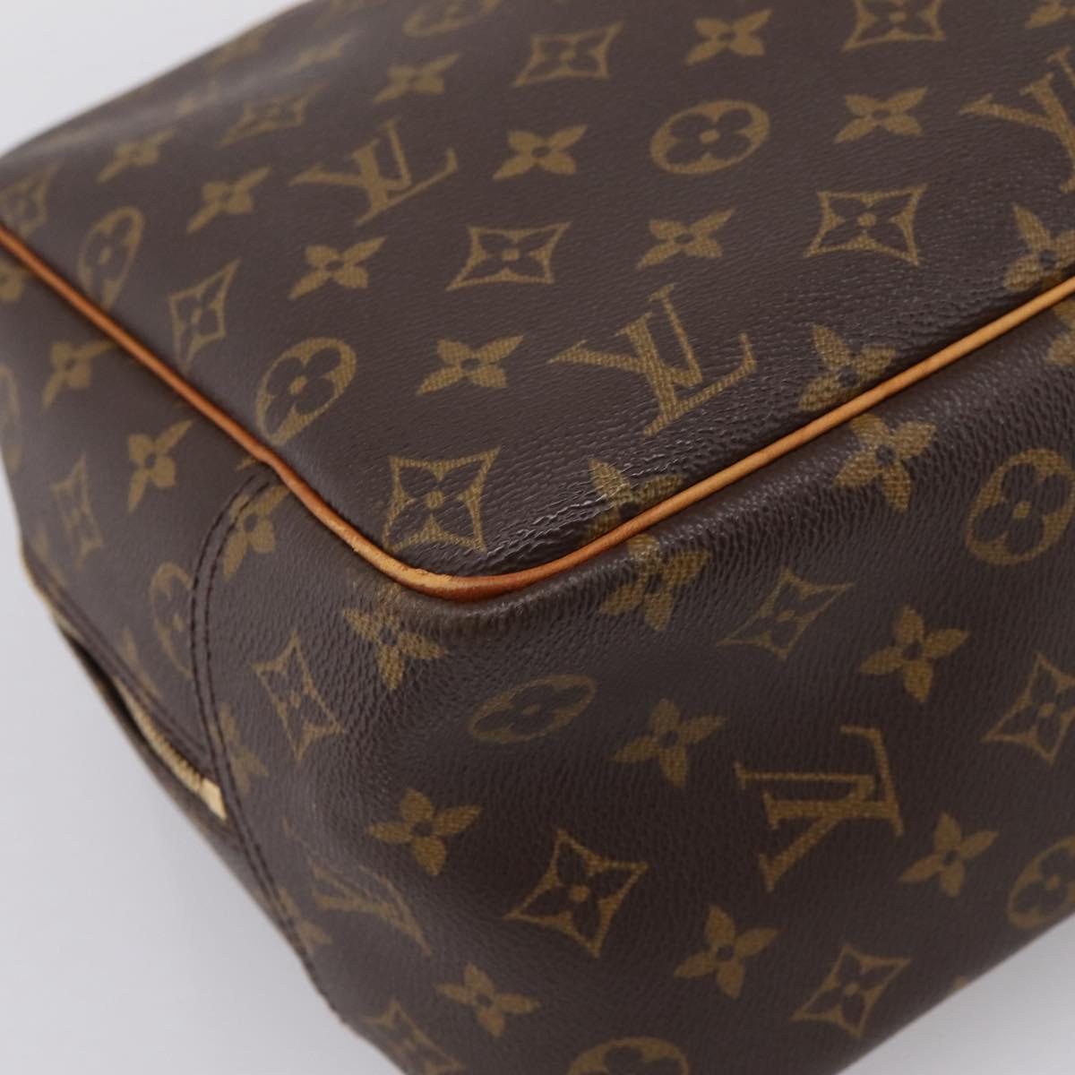 LOUIS VUITTON Monogram Deauville Hand Bag M47270 LV Auth 207403