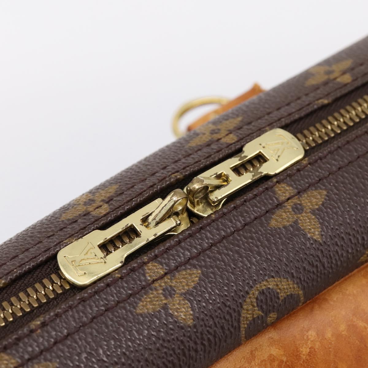 LOUIS VUITTON Monogram Deauville Hand Bag M47270 LV Auth 207403