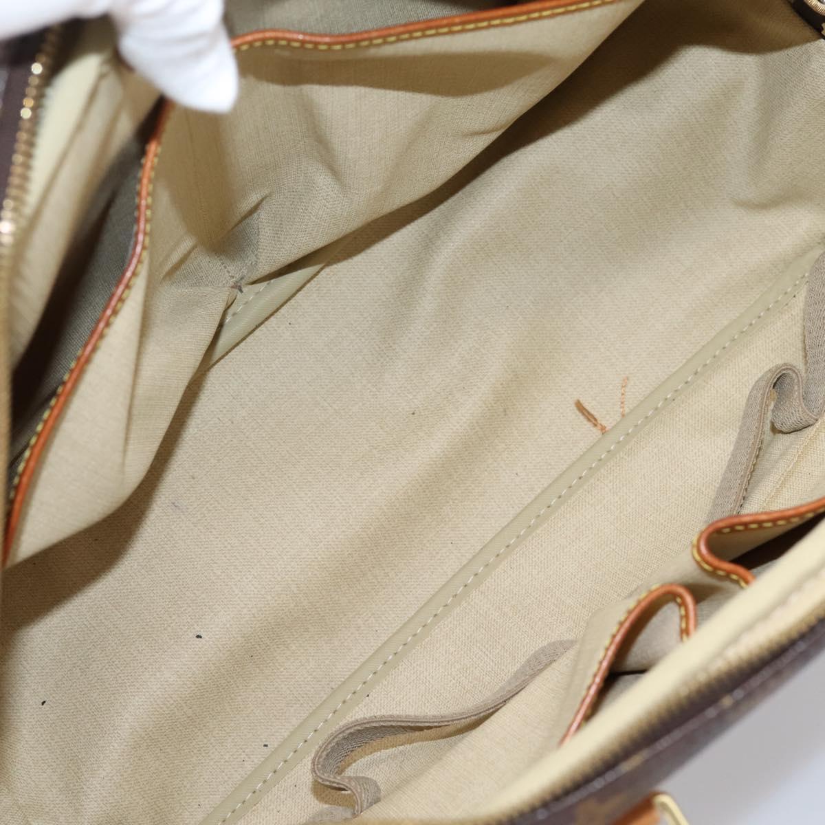 LOUIS VUITTON Monogram Deauville Hand Bag M47270 LV Auth 207403