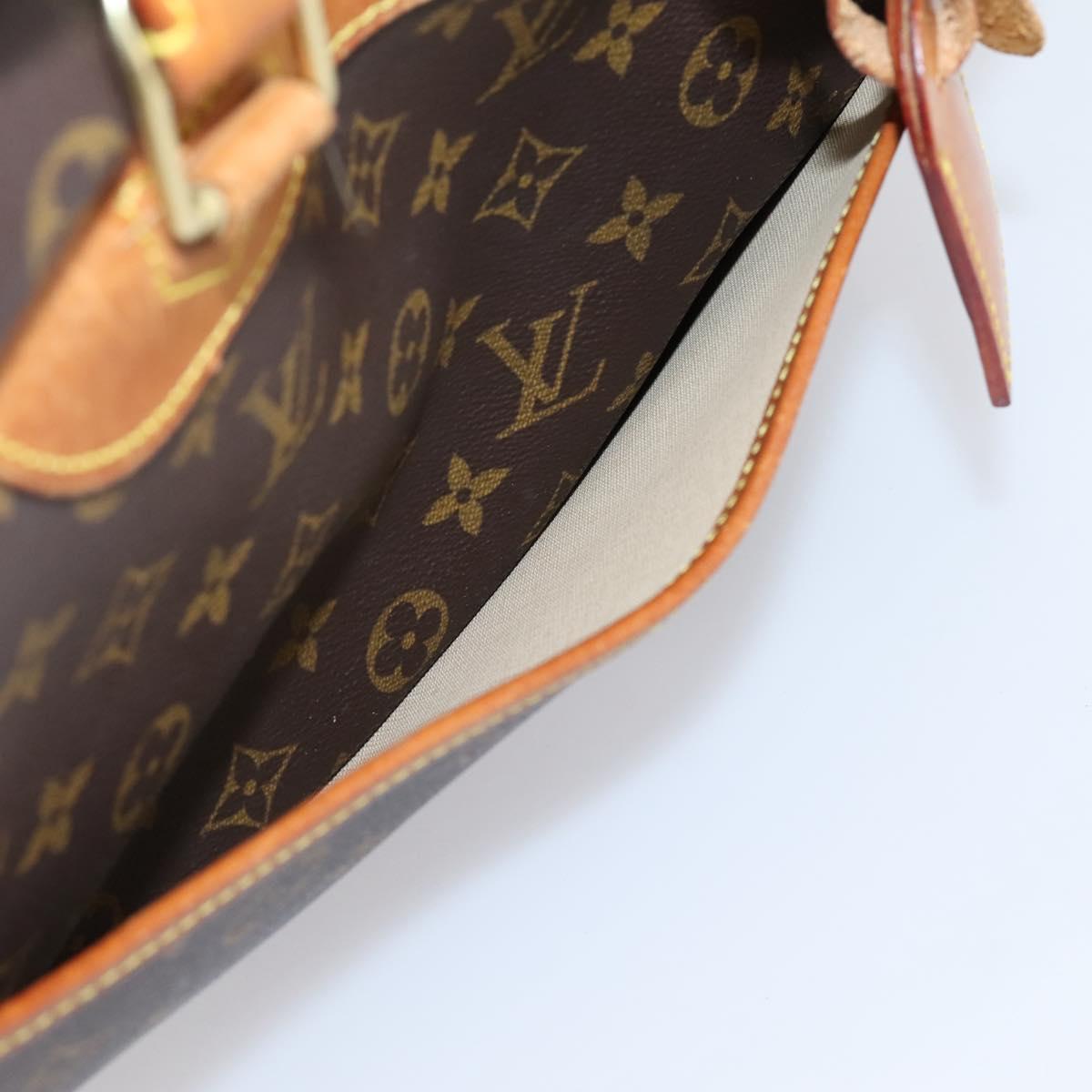 LOUIS VUITTON Monogram Deauville Hand Bag M47270 LV Auth 207403