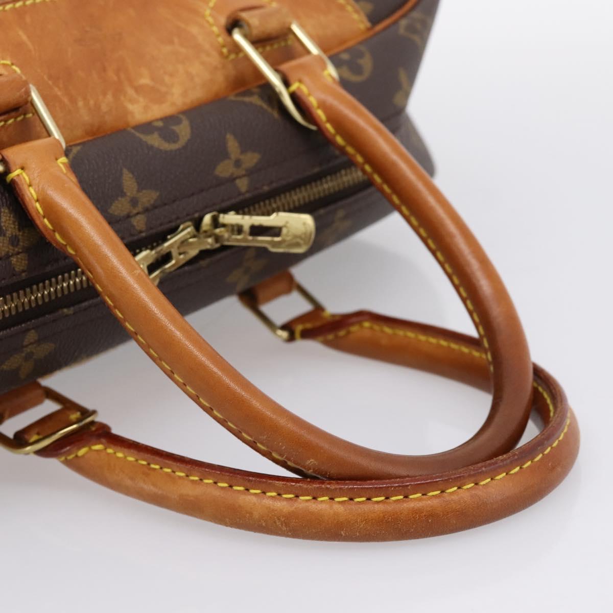 LOUIS VUITTON Monogram Deauville Hand Bag M47270 LV Auth 207403