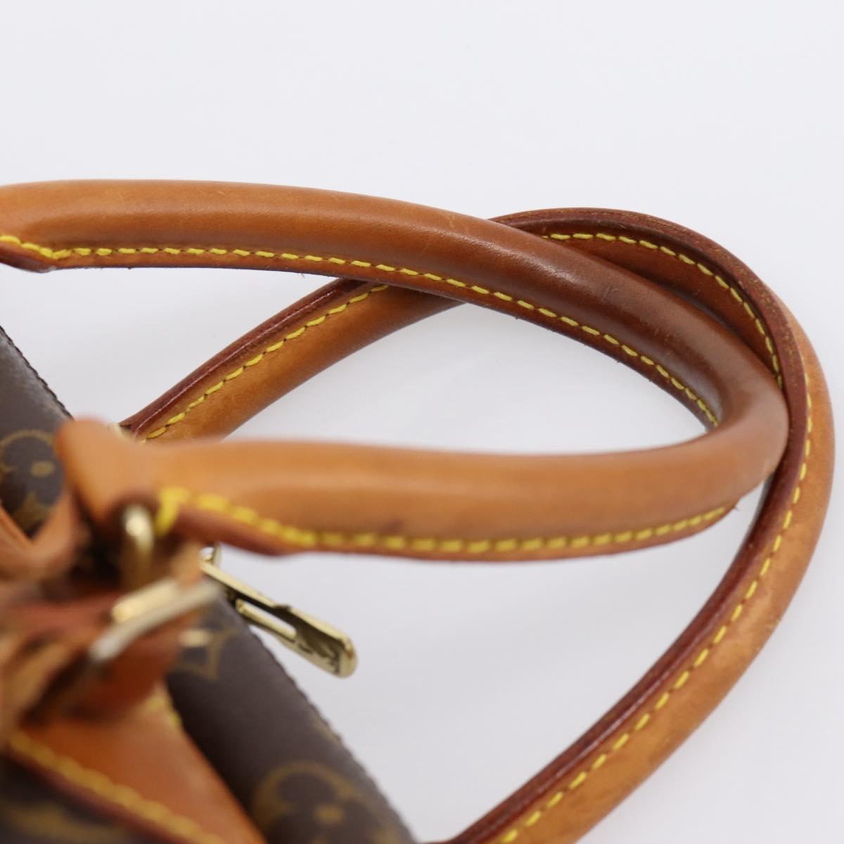 LOUIS VUITTON Monogram Deauville Hand Bag M47270 LV Auth 207403